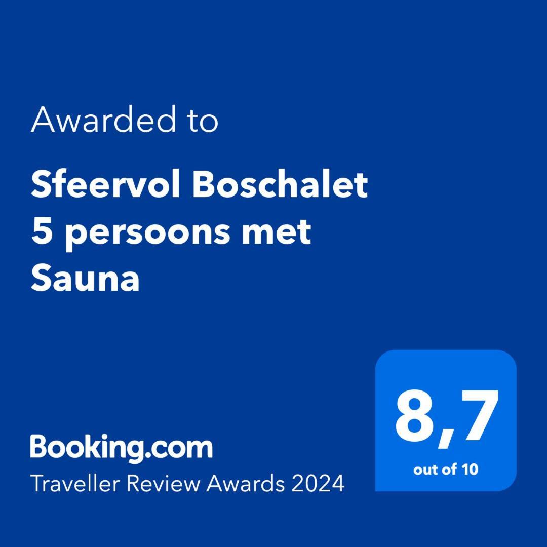 Sfeervol Boschalet 5 Persoons Met Sauna فورتهاوزن المظهر الخارجي الصورة